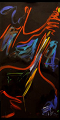 Monumental Painting -- Lickin' Finger Good -- by E.J. Gold