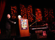..Award presentation to NEA Jazz Master Dan Morgenstern, Grand Ballroom, Hilton 3rd Floor. JazzArt ® at IAJE 2007 New York City.
