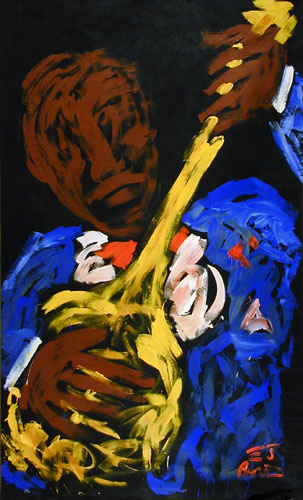 Stage Panels Electric Jazz by E.J. Gold Stage Panels Electric Jazz by E.J. Gold