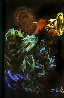 Stage Panels Wynton Marsalis by E.J. Gold Stage Panels Wynton Marsalis by E.J. Gold