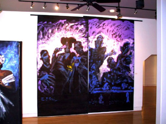 JazzArt exhibit at Gallery Arcturus, Toronto, 2003