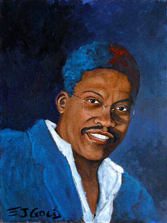 E.J. Gold's portrait of Herbie Hancock is now in the permanent collection of the National Museum of American History