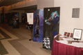 ..Photo of JazzArt installation at the 2003 IAJE Conference