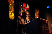 ..NEA Jazz Masters Award Concert, Chico Hamilton receiving award, Grand Ballroom, Hilton NY