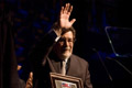 ..Ray Barretto accepting 2006 NEA Jazz Masters Award. Grand Ballroom, Hilton New York.