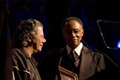 ..Ramsey Lewis presenting 2006 NEA Jazz Masters Award to Chick Corea. Grand Ballroom, Hilton New York.