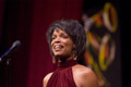 ..Nnenna Freelon performing with The Count Basie Orchestra. Grand Ballroom, Hilton New York.