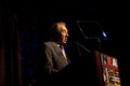 ..Buddy DeFranco accepting 2006 NEA Jazz Masters Award. Grand Ballroom, Hilton New York.