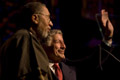 ..Ramsey Lewis presenting 2006 NEA Jazz Masters Award to Tony Bennett. Grand Ballroom, Hilton New York.