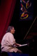 ..Chick Corea in concert in front of E.J. Gold JazzArt ®, Grand Ballroom, Hilton New York.