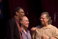 ..Corea, DeJohnette, Gomez trio, concert end. Grand Ballroom, Hilton New York.