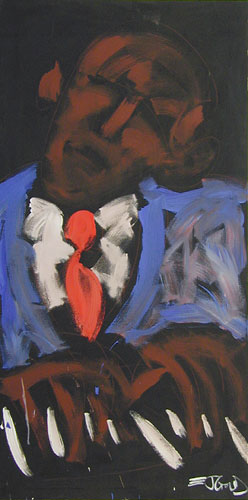 JazzArt ® Monumental A Blue Note for My Baby by E.J. Gold