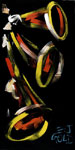 JazzArt ® Monumental -- A Horn, A Horn & Another Horn -- by E.J. Gold
