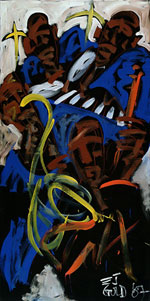 JazzArt ® Monumental -- Play Misty Four Mi -- by E.J. Gold