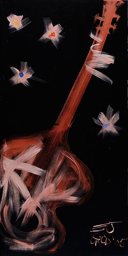 JazzArt ® Monumental Riff on a Hot Tin Roof by E.J. Gold