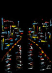 JazzArt ® Stage Panel -- California Jazz Heaven -- by E.J. Gold