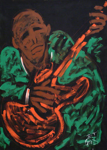 JazzArt ® Cool Green by E.J. Gold