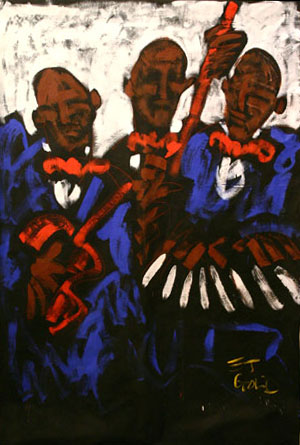 JazzArt ® Jivin' with Django by E.J. Gold
